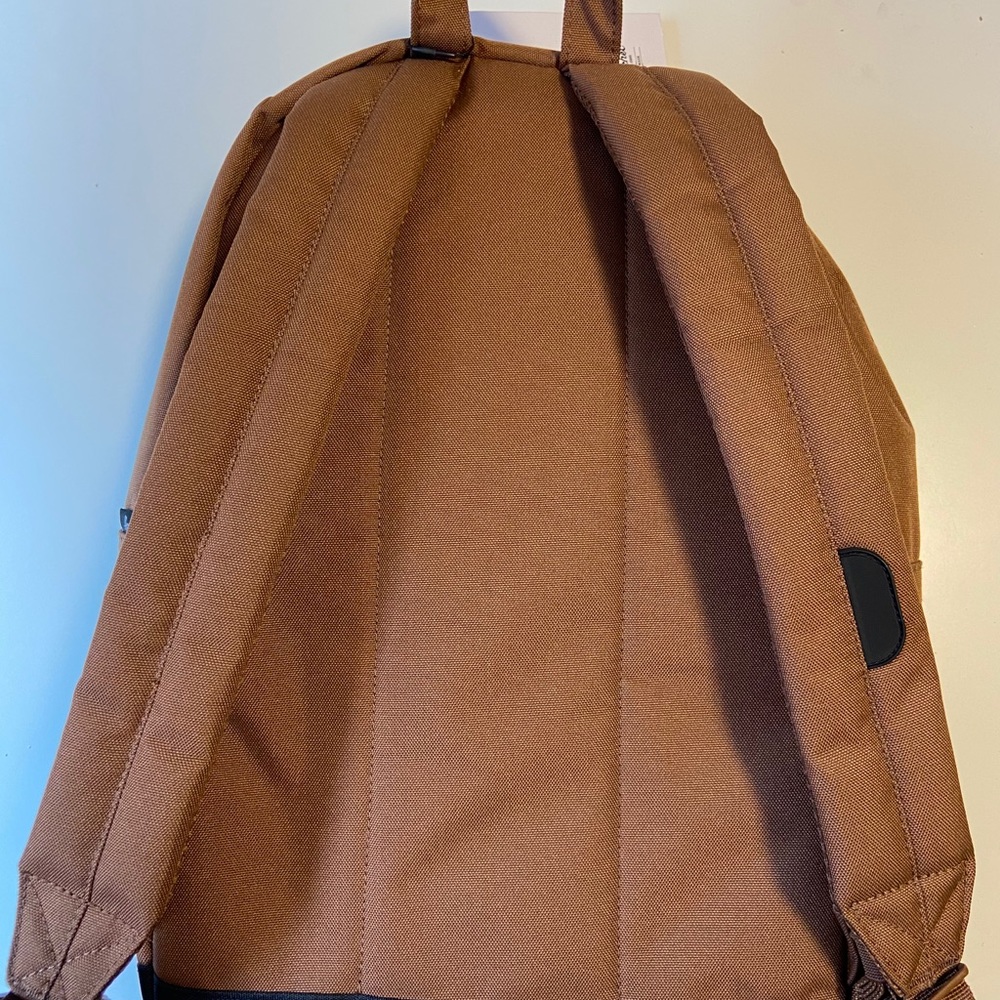 Herschel -Pop Quiz Saddle Brown & Black Backpack